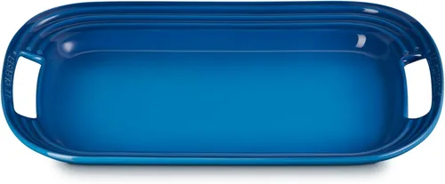 Vista 9 de Le Creuset Plato para servir de gres, 14 in., sal marina Sea Salt