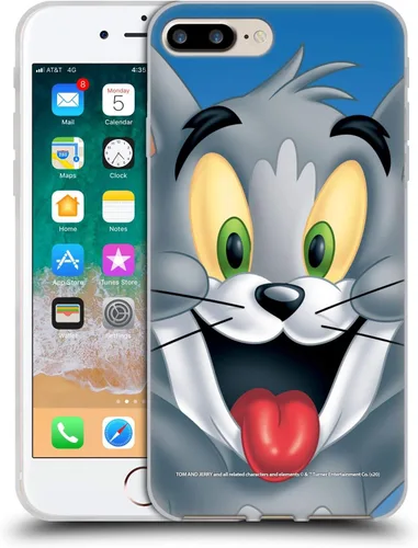 Vista 37 de Head Case Designs Funda de gel de cara completa con licencia oficial de Tom y Jerry Jerry [protección de grado militar] compatible con Apple iPhone