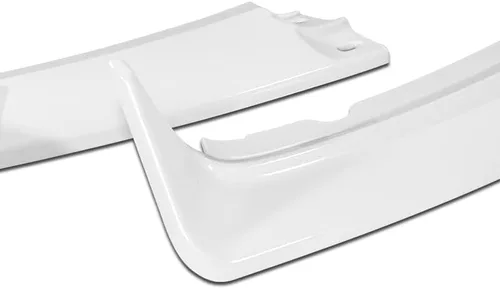 Vista 3 de Kit de 3 bordes de parachoques delantero compatibles con Ford Focus ST MK3 2012-2014, alerón de protección divisor estilo GT, difusor de aire