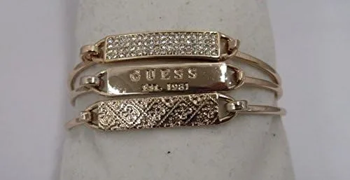 Vista 3 de Guess Pulsera de identificación de tensión de 3 piezas