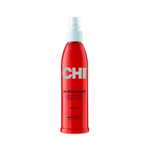 Vista 4 de CHI Plancha plana de cerámica original para alisar el cabello, alisador de cabello modelo profesional de salón y spray de protección térmica