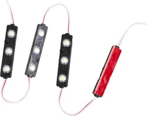 Vista 4 de Luz LED superbrillante de 60 pies, 120 unidades, módulo blanco 5730 + paquete de alimentación de CA UL de 12 V