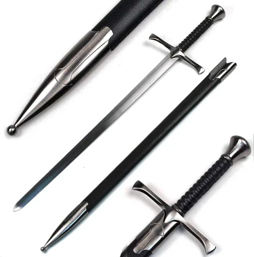Vista 12 de Ace Martial Arts Supply espada de caballero medieval con vaina