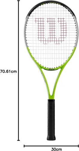 Vista 3 de Wilson Blade Feel RXT 105 - Raqueta de tenis, aluminio, luz de cabeza (Grip-Heavy) Balance