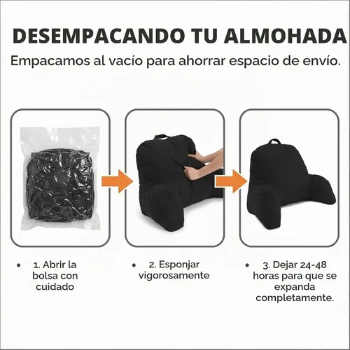 Vista 7 de Deluxe Comfort Reposo de cama de microgamuza - Tumbona de lectura y reposo
