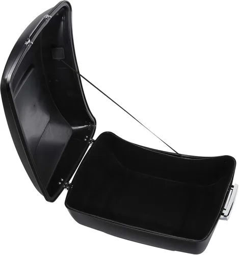 Vista 5 de XFMT Maletero de Motocicleta 34,8 cm de Negro Mate para Harley Touring Road King Street Glide Road Glide Electra Glide Ultra Classic '14-Posterior