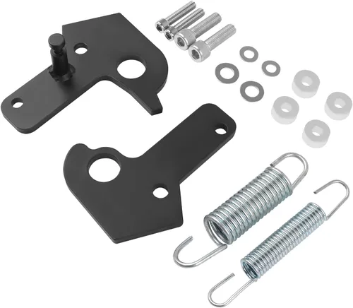 Vista 3 de Worldmotop - Soporte central negro para Suzuki DL650 V-Strom 650 V Strom 650XT Adventure DL650XT 2012-2023