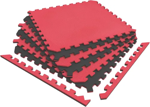 Vista 18 de Norsk - Alfombrillas de espuma de 1/2 pulgada reversibles de doble cara para gimnasio en casa - Baldosas de espuma EVA entrelazadas