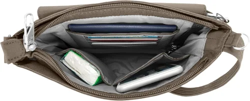 Vista 142 de Travelon Mini bolso de hombro clásico antirrobo