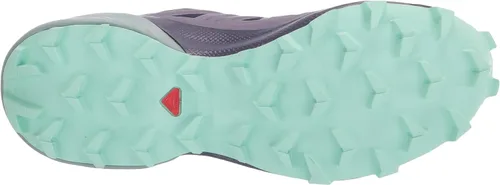 Vista 4 de Salomon Zapatillas de correr Speedcross 5 Trail para mujer, Azul Patchwork, B(M) US