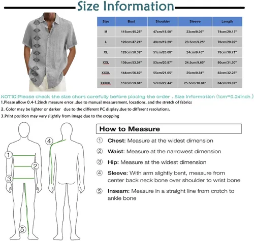 Vista 3 de Camisa de manga corta para hombre, con botones, ajustada, informal, rendimiento básico