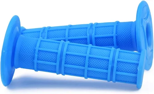 Vista 8 de HIAORS 7/8" Empuñaduras universales para motocicleta, compatibles con YZ125 YZ250 YZ426F YZ450F TTR250 WR250R YZ80 YZ85 50cc 110cc 70cc Pit Dirt Azul