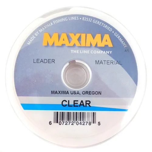 Vista 3 de Maxima Fishing Line Leader Wheel, transparente, 1 libra, 27 yardas