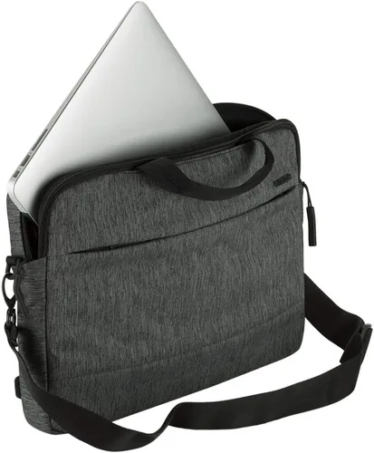 Vista 2 de Incase Bolso bandolera City Brief, negro jaspeado