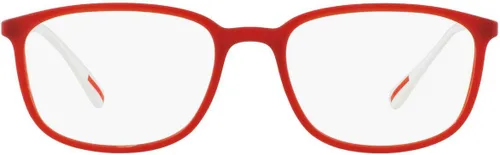 Vista 2 de Prada Linea Rossa PS03HV - U621O1 Gafas de sol TRANSPARENTE BURDEOS GOMA 2.087 in