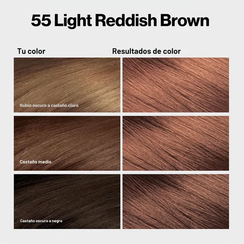 Vista 2 de Revlon ColorSilk with Bond Repair Complex, Tinte Permanente Rojo para Cabello, Cobertura 100% de Canas, Tinte para Cabello Sin Amoníaco, Queratina