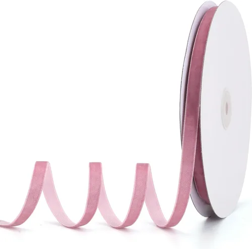 Vista 66 de Cinta de terciopelo negro de 1-1/2 pulgadas x 20 yardas, ideal para envolver regalos, hacer lazos para el pelo, coronas, decoración de boda y fiesta