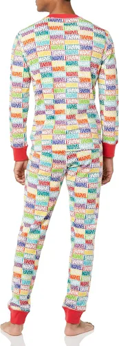 Vista 2 de Tienda Essentials Marvel Men's Flannel Pajama Sleep Sets, Multipacks
