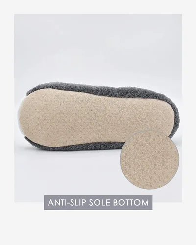 Vista 4 de DICUIRD Pantuflas para mujer, de corte bajo, cómodas y cálidas, antideslizantes, para dormitorio