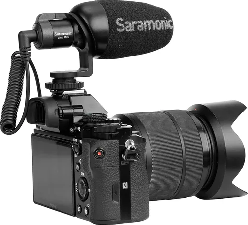 Vista 5 de Saramonic VMICMINI Vmic Mini Micrófono de Escopeta (VMICMINI), Negro