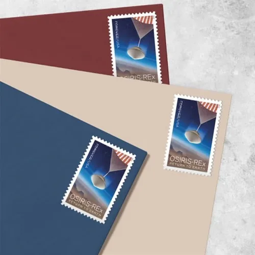 Vista 3 de US Stamps SC#5820 2023 Osiris-REx Forever Stamps - Hoja/20 - Sellos MNH VF