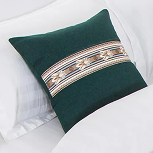 Vista 11 de Cojines con fundas de almohada a juego y núcleo de almohada de 17.7 x 17.7 in, paquete de 1, para decoración de cama, sala de estar, sofá Azul