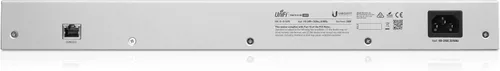 Vista 4 de Ubiquiti Networks - Switch UniFi de 8 puertos, Administración PoE+ Gigabit con SFP, 150 W (US-8-150 W), Blanco