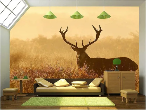 Vista 21 de Wall26 - Papel pintado autoadhesivo para pared, WMR-WP-X-DA51-66x24x4