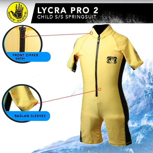 Vista 3 de Body Glove Traje de neopreno infantil Pro Lycra Spring de 8oz