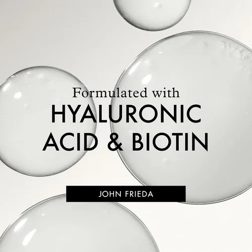 Vista 7 de John Frieda ULTRAfiller+ Acondicionador espesante para cabello fino y fino, acondicionador voluminizador ligero con biotina y ácido hialurónico, sin