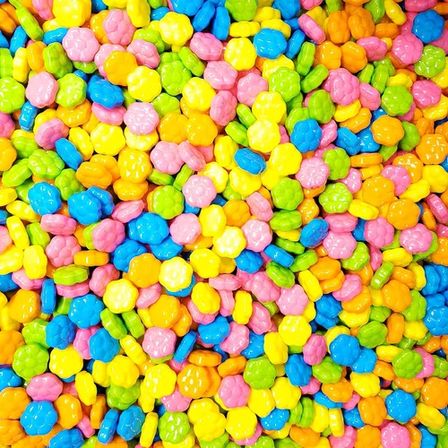 Vista 4 de Candy Retailer Flower Power - Caramelo en forma de flor 1 libra