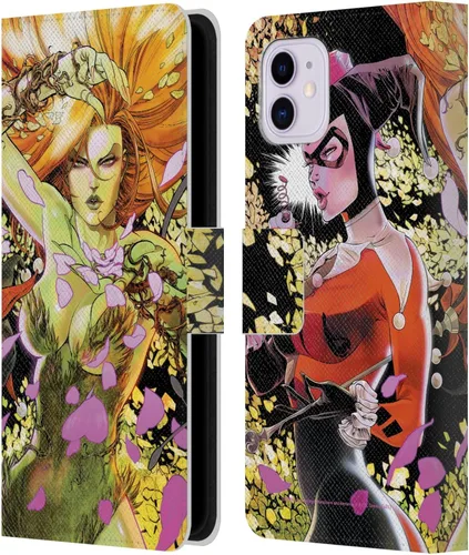 Vista 20 de Head Case Designs Officially Licensed Batman DC Comics Batman #609 Hush Gotham City Sirens Leather Wallet Case Compatible with Apple iPhone 7/8 / SE