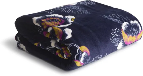 Vista 27 de Vera Bradley cobija de felpa extragrande para mujer, Individual/individual XL