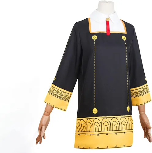 Vista 7 de Disfraz de anime para mujer, vestido escolar, uniforme completo, traje de Halloween para niñas