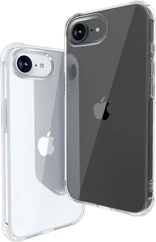 Vista 13 de ONES Funda transparente para iPhone 8 Plus/7 Plus, funda delgada de silicona TPU suave, funda protectora militar contra caídas para teléfono