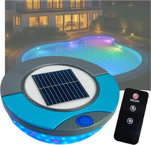 Vista 8 de GAME Luces de piscina 23600-BB Show de luz subacuática y fuente con piezas remotas y accesorios, azul