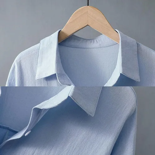 Vista 55 de Long Sleeve Shirts for Women Spring Summer Dressy Casual Button Down Plus Size Tops Office Work Blouses