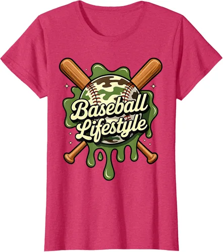 Vista 7 de Baseball Life Style 101 Apparel Youth Drip Baseball Boys Kid Camiseta