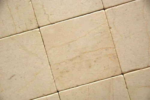 Vista 3 de Crema Marfil 4X4 - Azulejo de mármol