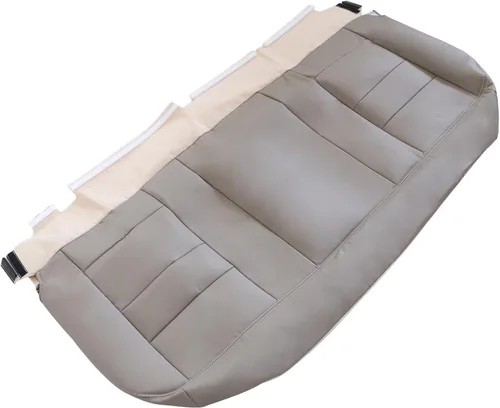 Vista 3 de GXARTS Funda de asiento de repuesto de cuero para asiento trasero inferior de color marrón compatible con Ford Excursion 2002-2005 compatible