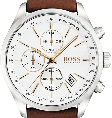 Vista 3 de Hugo Boss negro 1513475Mens Reloj cronógrafo WFecha