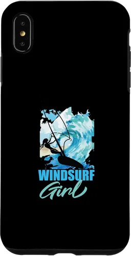 Vista 7 de iPhone 14 Pro Windsurf Girl Water Sports Windsurf Windsurfer Case