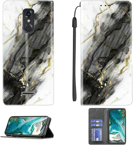 Vista 172 de Aroepurt Funda para UMIDIGI G1 Plus compatible con UMIDIGI G1 Plus Funda para teléfono Funda de piel sintética con función atril magnética CPT15