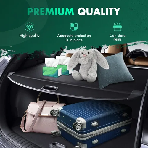 Vista 39 de SCITOO Funda de Carga 2011-2015 Compatible con Smart Fortwo 2008-2015 Compatible con Smart Fortwo 1.0L Funda Trasera Retráctil Mejorada con Aluminio