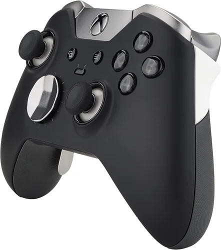 Vista 6 de eXtremeRate Piezas de agarre de goma para el controlador Xbox Elite, rieles laterales derechos e izquierdos, agarres de mango trasero, paneles