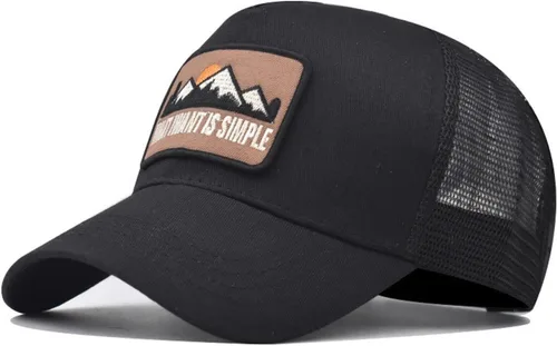 Vista 120 de Gorra de béisbol de ala corta, ajustable, de ala corta, para entrenamiento, pesca, atletismo, para correr
