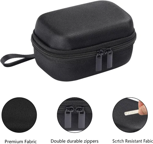 Vista 5 de Carrying Case for Canon PowerShot G7X Mark III/ G7X Mark II/SX740/SX730/SX720/SX620/G7X Digital Camera, Extra Mesh Pocket for Charging