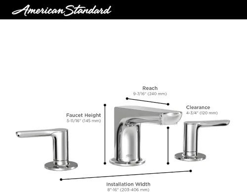 Vista 3 de American Standard T105900.GN0 Studio S - Llenador de bañera romana, cepillado Cool Sunrise (dorado)