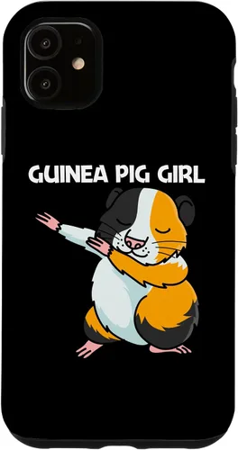 Vista 5 de iPhone 15 Cute Guinea Pig Design For Girls Mom Pet Animal Breed Lovers Case