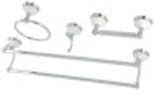 Vista 4 de Kingston Brass BAK1113478BB - Juego de accesorios de baño victorianos, latón cepillado 24 x 5.81 x 5.06 Cobrizo cepillado